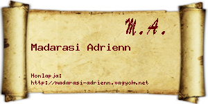 Madarasi Adrienn névjegykártya